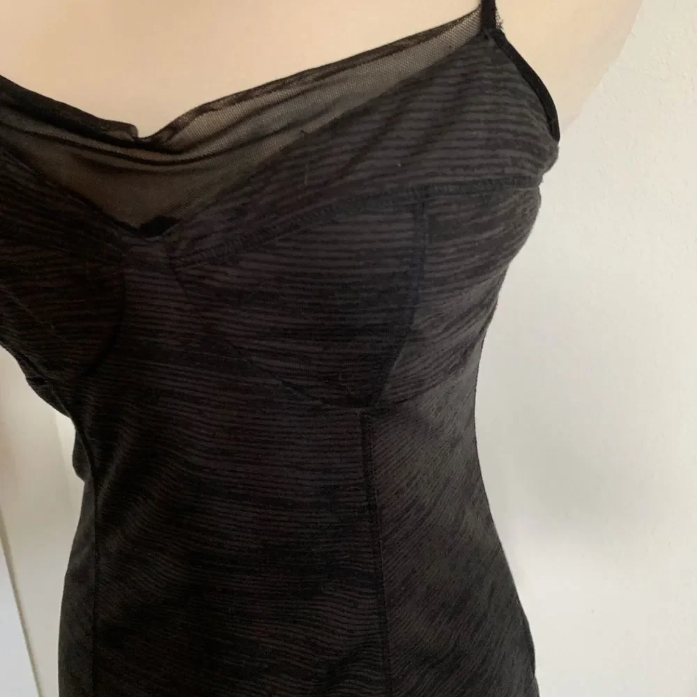 Tracy Reese Black Poly Viscose Camisole large NWT - Picture 2 of 16